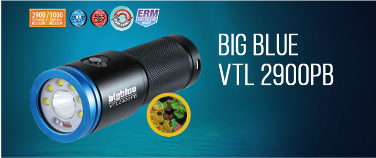 Latarka nurkowa VTL 2900PB